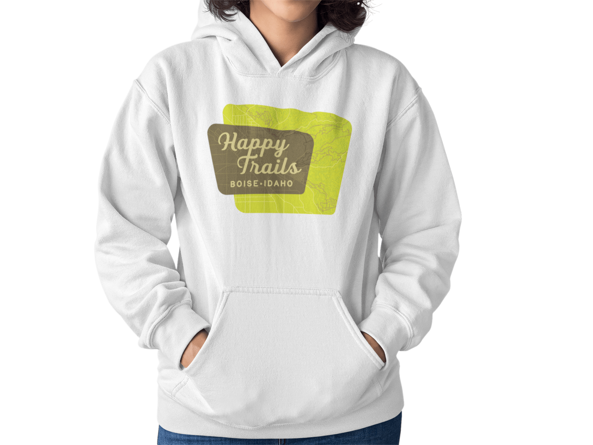 Happy Trails Hoodie Love Boise Parks